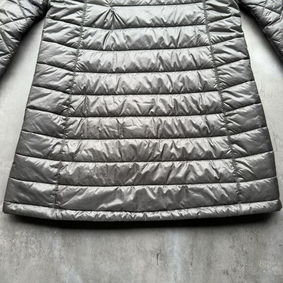 Patagonia Parka Jacket Womens Small Gray Full Zip Quilted Puffer Coat STY27695 - Picture 9 of 16